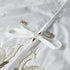 Imperial Design Hand Beaded Christmas Tree Skirt on Cream Silk - Large - 60" - ARCADIA HOME